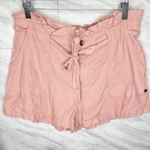 Roxy Mauve Pink Casual Shorts Large